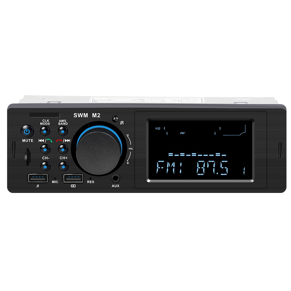 Universal M2 BT Car MP3 Player 1 Din Stereo Auto Audio AI Voice Assistant