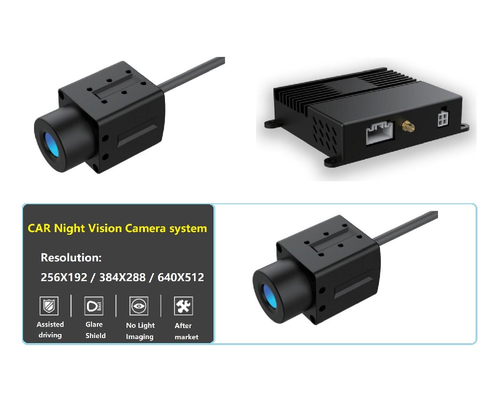 Thermal camera : Universal Car Thermal Imager Night Vision System